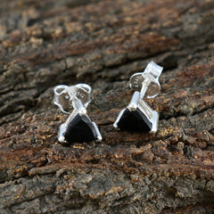 Black-Onyx-Moroccan-Carolina-Solitaire-Stud-Black-Silver-Earring