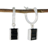 Black-Onyx-Australian-Emma-multiple-Dangle-Black-925-Sterling-Silver-Earring