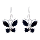 Black-Onyx-American-Emi-multiple-Dangle-Black-925-Silver-Earring