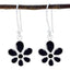 Black-Onyx-Australian-Jia-multiple-Dangle-Black-Sterling-Silver-Earring