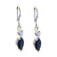 Black-Onyx-Japanese-Ha-eun-multiple-Dangle-Black-92.5-Silver-Earring