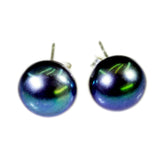 Grey-Pearl-African-Ling-Solitaire-Stud-Gray-92.5-Silver-Earring