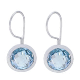 Blue-topaz-Korean-Aurora-Solitaire-Dangle-Blue-92.5-Silver-Earring