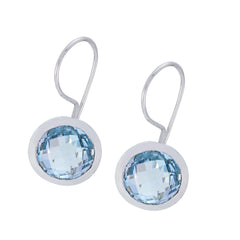 Blue-topaz-Korean-Aurora-Solitaire-Dangle-Blue-92.5-Silver-Earring