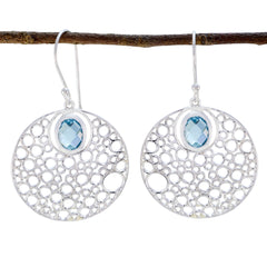 Blue-Topaz-Italian-Soo-jin-Solitaire-Dangle-Blue-925-Silver-Earring