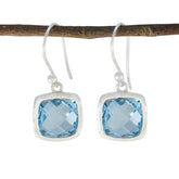 Blue-Topaz-Australian-Chloe-Solitaire-Dangle-Blue-92.5-Silver-Earring