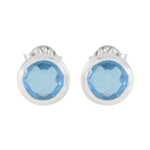 Blue-Topaz-Korean-Soo-jin-Solitaire-Stud-Blue-Silver-Earring