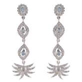 Blue-Topaz-Indian-Kristine-multiple-Stud-Blue-925-Sterling-Silver-Earring