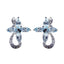 Blue-Topaz-Australian-Yan-multiple-Stud-Blue-Sterling-Silver-Earring