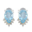 Blue-Topaz-Spanish-Ying-multiple-Stud-Blue-925-Silver-Earring