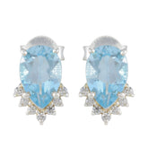 Blue-Topaz-Spanish-Ying-multiple-Stud-Blue-925-Silver-Earring