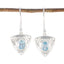 Blue-Topaz-Russian-Fernanda-Solitaire-Dangle-Blue-Silver-Earring