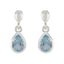 Blue-Topaz-Russian-Zoe-Solitaire-Stud-Blue-92.5-Silver-Earring