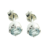 Blue-Topaz-Egyptian-Natalia-Solitaire-Stud-Blue-925-Sterling-Silver-Earring