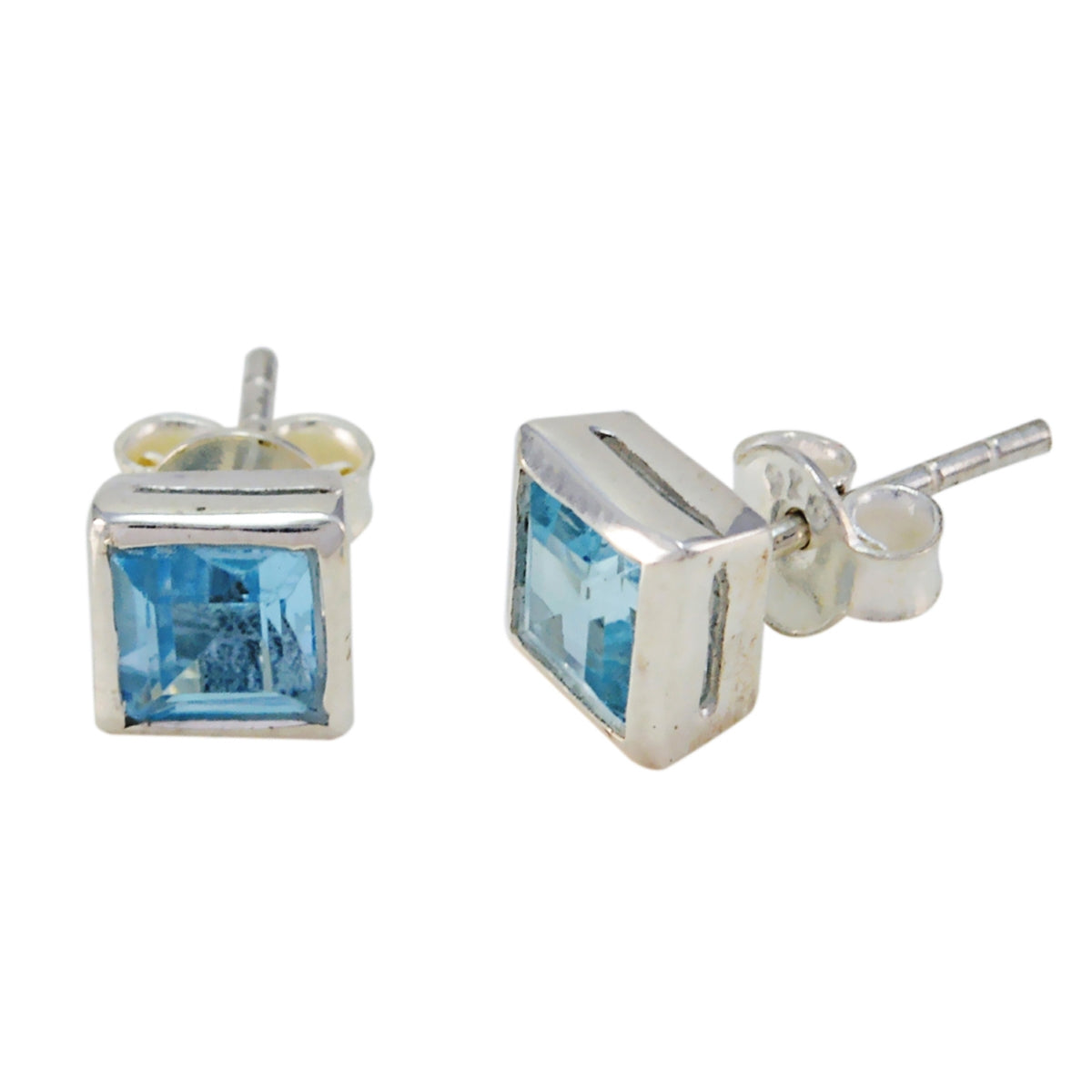Blue-Topaz-Korean-Noelia-Solitaire-Stud-Blue-Silver-Earring