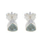 Blue-Topaz-Italian-Pilar-Solitaire-Stud-Blue-92.5-Silver-Earring