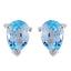 Blue-Topaz-Middle-Eastern-Rebeca-Solitaire-Stud-Blue-Sterling-Silver-Earring