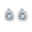 Blue-Topaz-Indian-Kristine-Solitaire-Stud-Blue-92.5-Silver-Earring