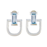 Blue-Topaz-American-Riley-Solitaire-Stud-Blue-Silver-Earring
