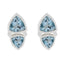 Blue-Topaz-Korean-Pilar-Toi-et-Moi-Stud-Blue-Sterling-Silver-Earring