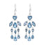 Blue-topaz-African-Lily-multiple-Dangle-Blue-925-Sterling-Silver-Earring
