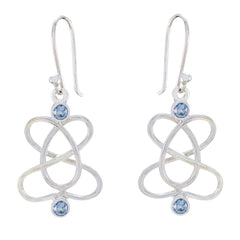 Blue-Topaz-Moroccan-Abigail-multiple-Dangle-Blue-Silver-Earring