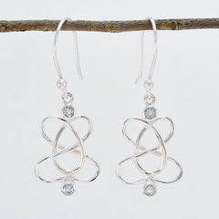 Blue-Topaz-Moroccan-Abigail-multiple-Dangle-Blue-Silver-Earring