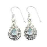 Blue-Topaz-American-Agnes-multiple-Dangle-Blue-925-Sterling-Silver-Earring