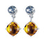 Citrine-German-Bella-multiple-Stud-Yellow-92.5-Silver-Earring