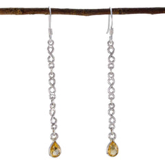 Citrine-Japanese-Paula-multiple-Dangle-Yellow-925-Silver-Earring