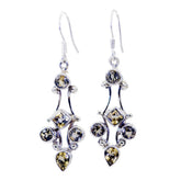 Citrine-Italian-Zoe-multiple-Dangle-Yellow-925-Silver-Earring