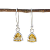 Citrine-Moroccan-Audrey-Solitaire-Dangle-Yellow-Sterling-Silver-Earring