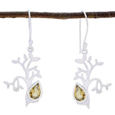 Citrine-American-Katarina-Solitaire-Dangle-Yellow-Sterling-Silver-Earring