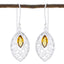 Citrine-Turkish-Laura-Solitaire-Dangle-Yellow-Sterling-Silver-Earring