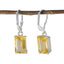 Citrine-German-Luna-Solitaire-Dangle-Yellow-92.5-Silver-Earring