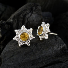 Citrine-Spanish-Soo-jin-Solitaire-Stud-Yellow-92.5-Silver-Earring