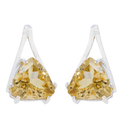 Citrine-Korean-Amanda-Solitaire-Stud-Yellow-Sterling-Silver-Earring