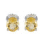 Citrine-African-Skylar-Solitaire-Stud-Yellow-92.5-Silver-Earring