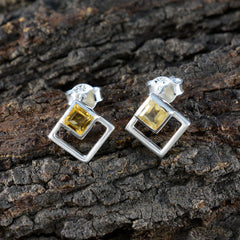 Citrine-Turkish-Agustina-Solitaire-Stud-Yellow-92.5-Silver-Earring