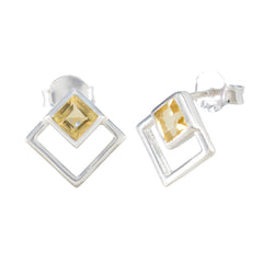 Citrine-Turkish-Agustina-Solitaire-Stud-Yellow-92.5-Silver-Earring