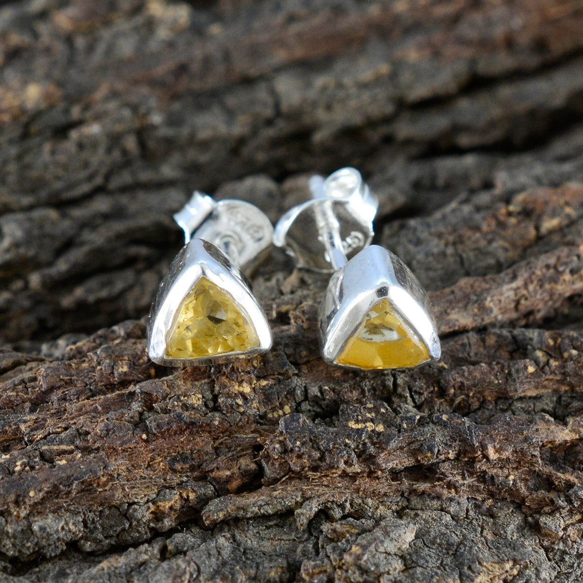 Citrine-American-Micaela-Solitaire-Stud-Yellow-Sterling-Silver-Earring