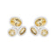 Citrine-American-Teresa-multiple-Stud-Yellow-925-Silver-Earring