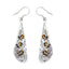 Citrine-Middle-Eastern-Yasmine-multiple-Dangle-Yellow-92.5-Silver-Earring