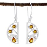 Citrine-Middle-Eastern-Audrey-multiple-Dangle-Yellow-92.5-Silver-Earring