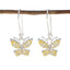 Citrine-Latin-American-Eva-multiple-Dangle-Yellow-Sterling-Silver-Earring