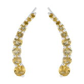 Citrine-Moroccan-Agustina-multiple-EarCuff-Yellow-925-Sterling-Silver-Earring