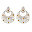 Citrine-Latin-American-Xiu-multiple-Stud-Yellow-925-Sterling-Silver-Earring