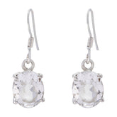 Crystal-Quartz-American-Hina-multiple-Dangle-White-Sterling-Silver-Earring