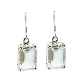 Crystal-Quartz-Turkish-Jia-Solitaire-Dangle-White-925-Silver-Earring