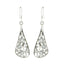 Crystal-Quartz-Turkish-Rebeca-multiple-Dangle-White-Silver-Earring